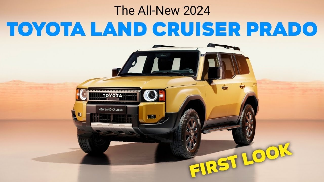 2024 Toyota Land Cruiser Prado First Look - YouTube