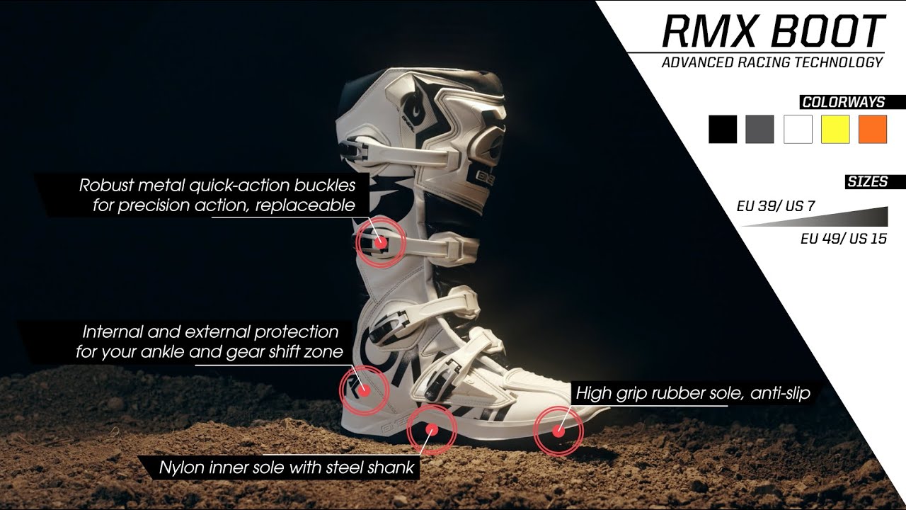 O'NEAL RMX Boot - YouTube
