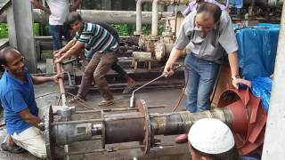 Removing Flange from Rotor of a 3.6MW,6.6 Kv GBC Motor screenshot 4
