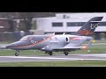 HondaJet almost blown away! | crosswind landings