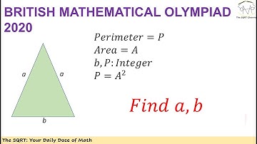 Perimeter and Area In Isosceles Triangle —BMO