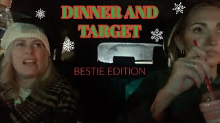 VLOGMAS DAY 5 | DINNER AND TARGET-BESTIE EDITION