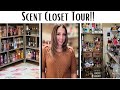 How to organize your perfume collectionfirst scent closet tourdesigner niche  indie inspired