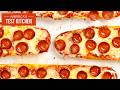 The Best Recipe for a Crispy Pepperoni French Bread Pizza | America's Test Kitchen
