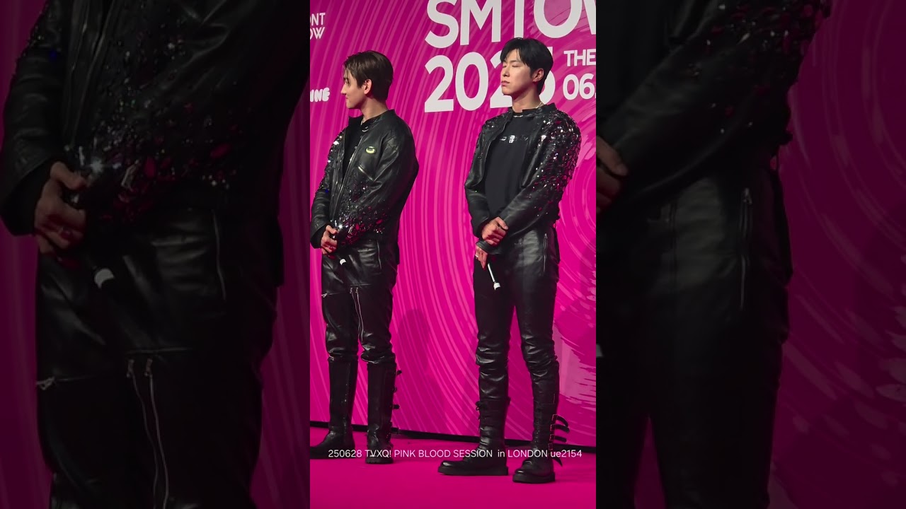 250628 TVXQ! HELLO PINK BLOOD SESSION (Yunho focus) @SMTOWN LONDON @TVXQ @SMTOWN
