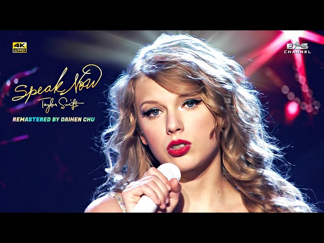 [Remastered 4K] Enchanted - Taylor Swift • Speak Now World Tour Live 2011 • EAS Channel class=