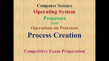PGTRB |Polytechnic Lecturer | NET | GATE |Operating System - Processes (Part 3) - Process Creation