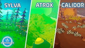 Astroneer Academy 201 Extra: The Sylva Planetary System Regions (Part One)