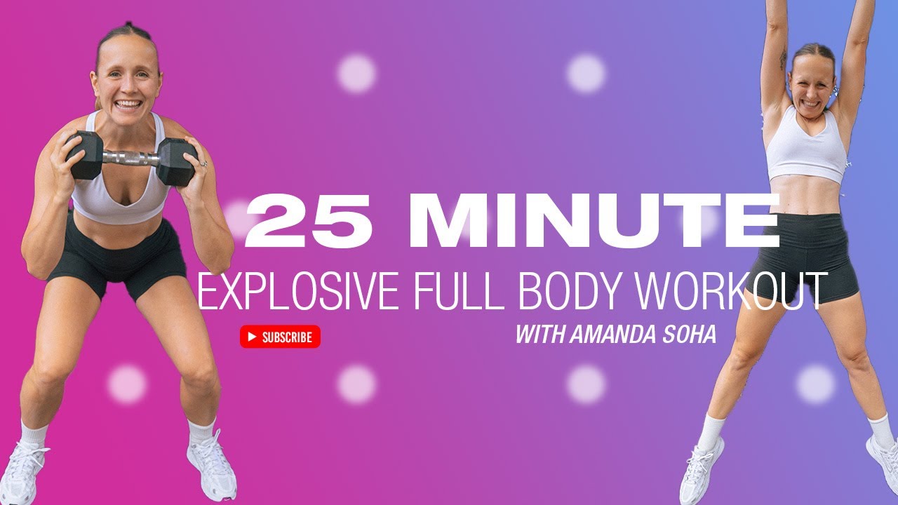 25-Minute Explosive Full Body Workout | Power, Speed & Strength ...