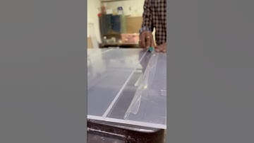 Build a Stunning 3-Foot Acrylic PC Case! 😎 #shorts  #diy
