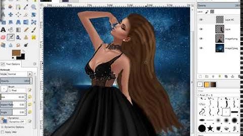 -IMVU- hair tutorial //GIMP