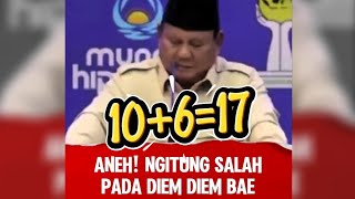 Prabowo Messes Up the Math Again and Again. 🤣🤣