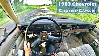 POV Drive (HD 4K) - 1983 Chevrolet Caprice - Relaxing Drive in a 1980's American Land Yacht