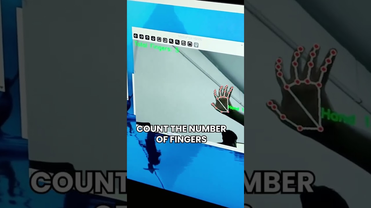 Built an AI That Detects Hands in Real Time AI project