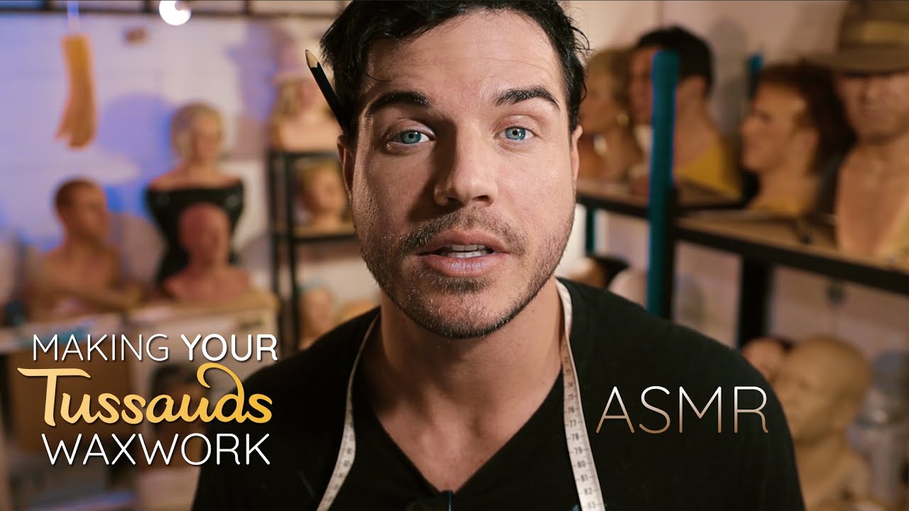 ASMR| Creating YOUR Madame Tussaud's WAXWORK   (📏Measuring You/Sculpting/Ear To Ear Touching)