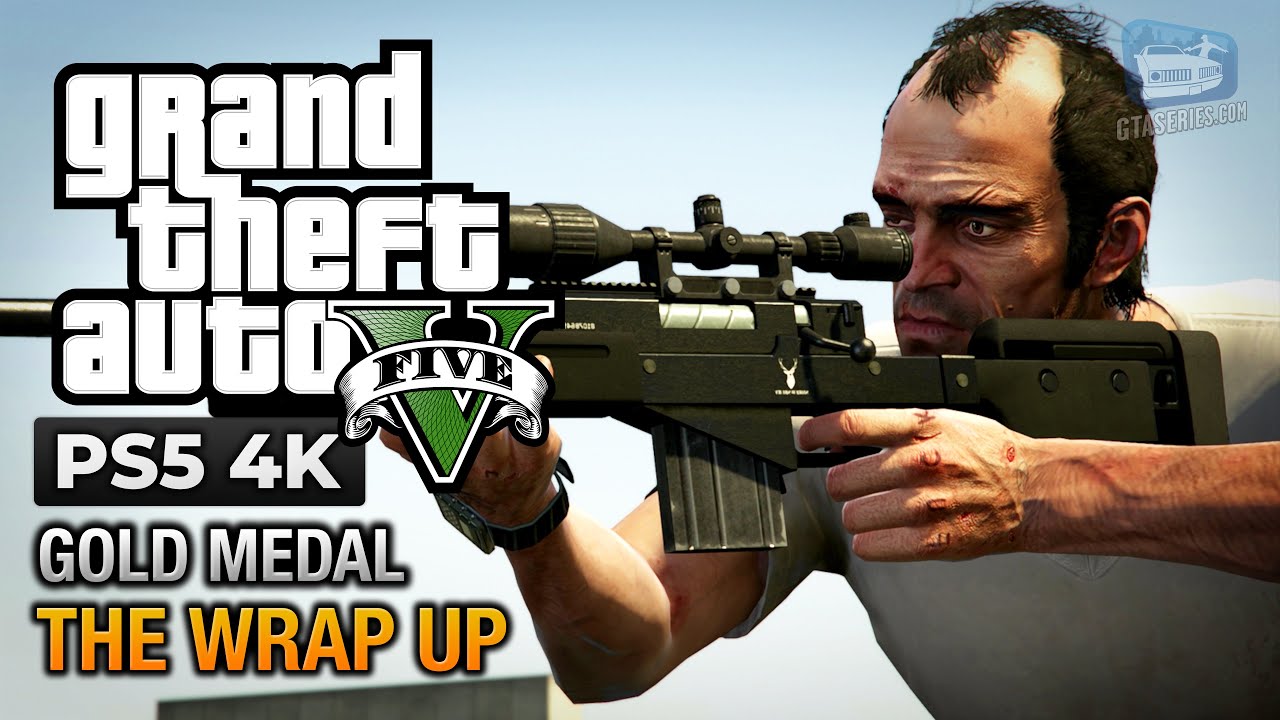 GTA 5 PS5 - Mission #69 - The Wrap Up [Gold Medal Guide - 4K 60fps
