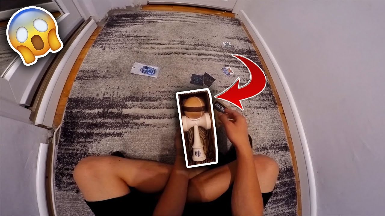 UNBOXING KENDAMA SWEETS HOMEGROWN WALNUT STRIPE  + TRICKURI