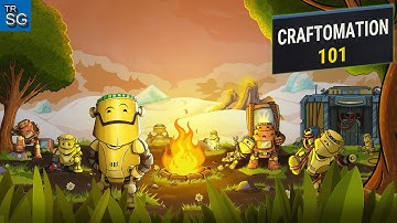 New Game With Automation, Trying to Save a Frozen Planet by Programming Robots - Craftomation 101!