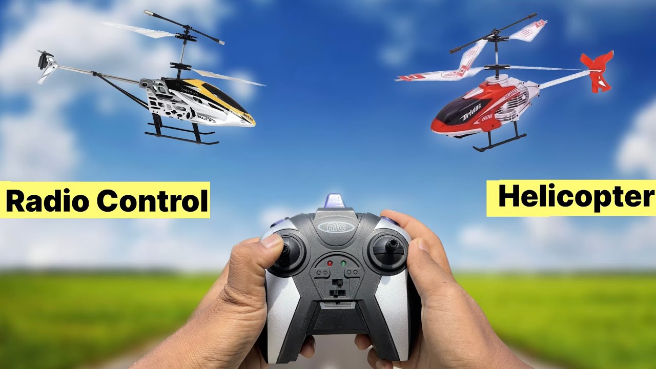 2 Radio Control Helicopters Unboxing & Flying Test In Bangla 🔥
