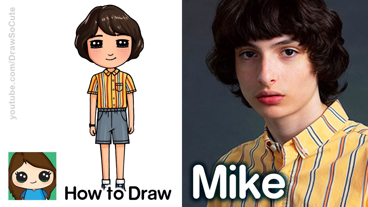 How To Draw Mike Wheeler Stranger Things Blogtubez