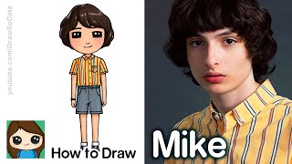 How to Draw Mike Wheeler | Stranger Things