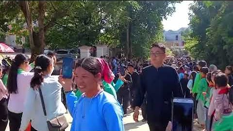 Lễ rước dâu của dân tộc Nùng Dín