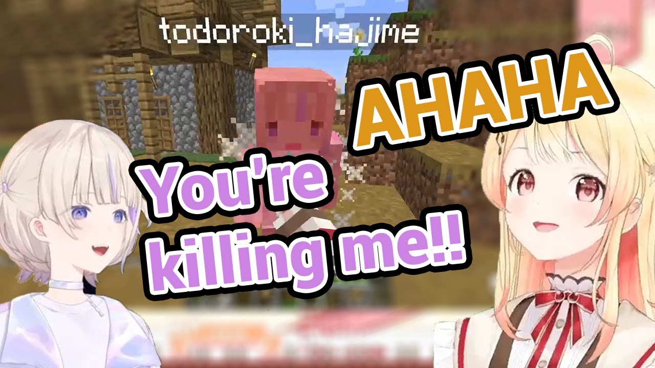 Kanade just Become Curios Kanade in ReGloss Minecraft Collab