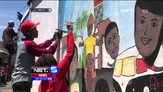 Lomba Lukis Mural Pelajar di Pekalongan - NET5