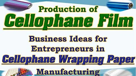 Production of Cellophane Film | Business Ideas in Cellophane Wrapping Paper Manufacturing.