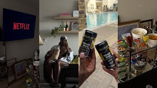 VLOG| Its Always Something!! At Home Movie Night, Girl Time, Room Rearranging Fail & More 