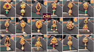 Latest 2 gms to 7 gms gold earrings with prices | new gold earrings | CMR Jewellery Earrings Design