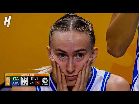 CRAZY ENDING 😱 Italy vs Australia 🔥 2026 FIBA Women's World Cup