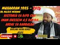 HISTORIA YA KIFO CHA IMAM HUSSEIN A S KATIKA ARDHI YA KARBALAA Maulana Sheikh Hemed Jalala HISTORIA YA KIFO CHA IMAM HUSSEIN A S KATIKA ARDHI YA KARBALAA Maulana Sheikh Hemed Jalala