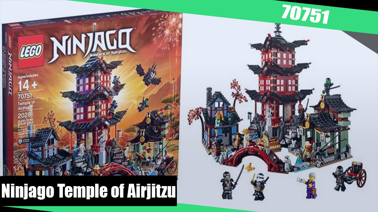 Лего ниндзяго 70751 - Temple of Airjitzu