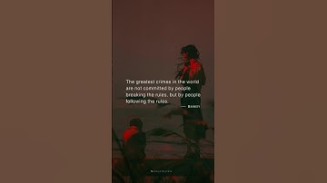 History proves that blind obedience can be more dangerous than rebellion.