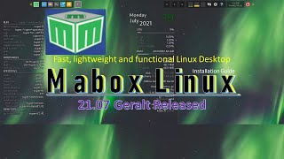 MaboxLinux screenshot 1