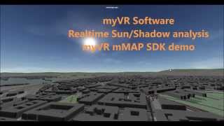 myVR sun shadow analysis demo