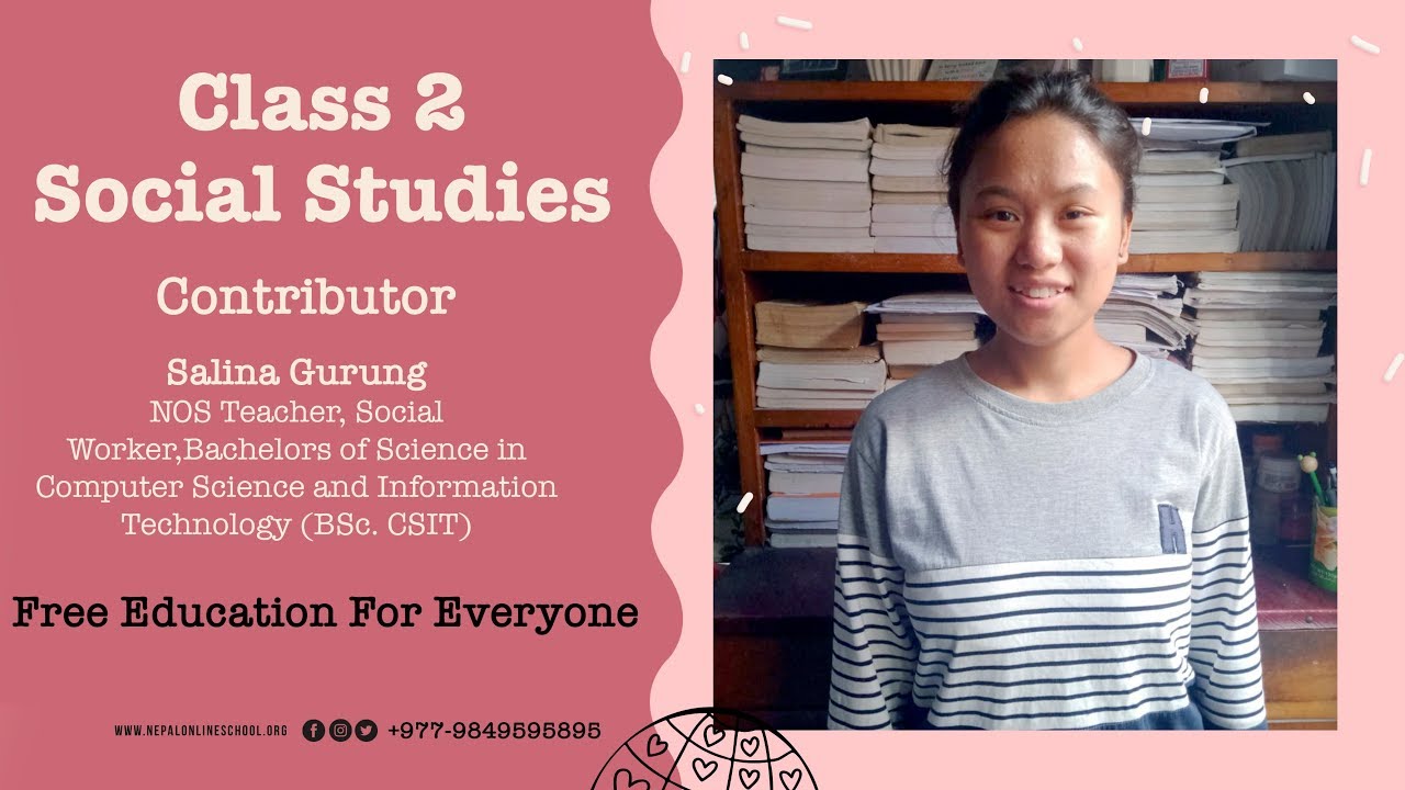 Class 2 Social Studies in Nepali Grade 2 Social Studies unit 2 lesson