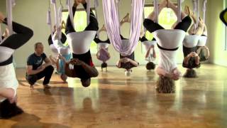 AntiGravity® Aerial Yoga on Trends with Benefits