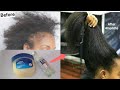 How to use Vaseline & Castor oil to grow hair 2 cm per day very fast || Grow hair longer in 2 weeks