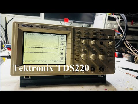 Видео: Ремонт осциллографа  Tektronix  за 20 минут (Tektronix TDS220  2 кан. 100 МГц  1 Гвыб/сек)