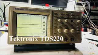 Ремонт осциллографа Tektronix за 20 минут (Tektronix TDS220 2 кан. 100 МГц 1 Гвыб/сек)