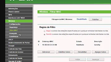 Como adicionar o endereço MAC do celular no roteador?