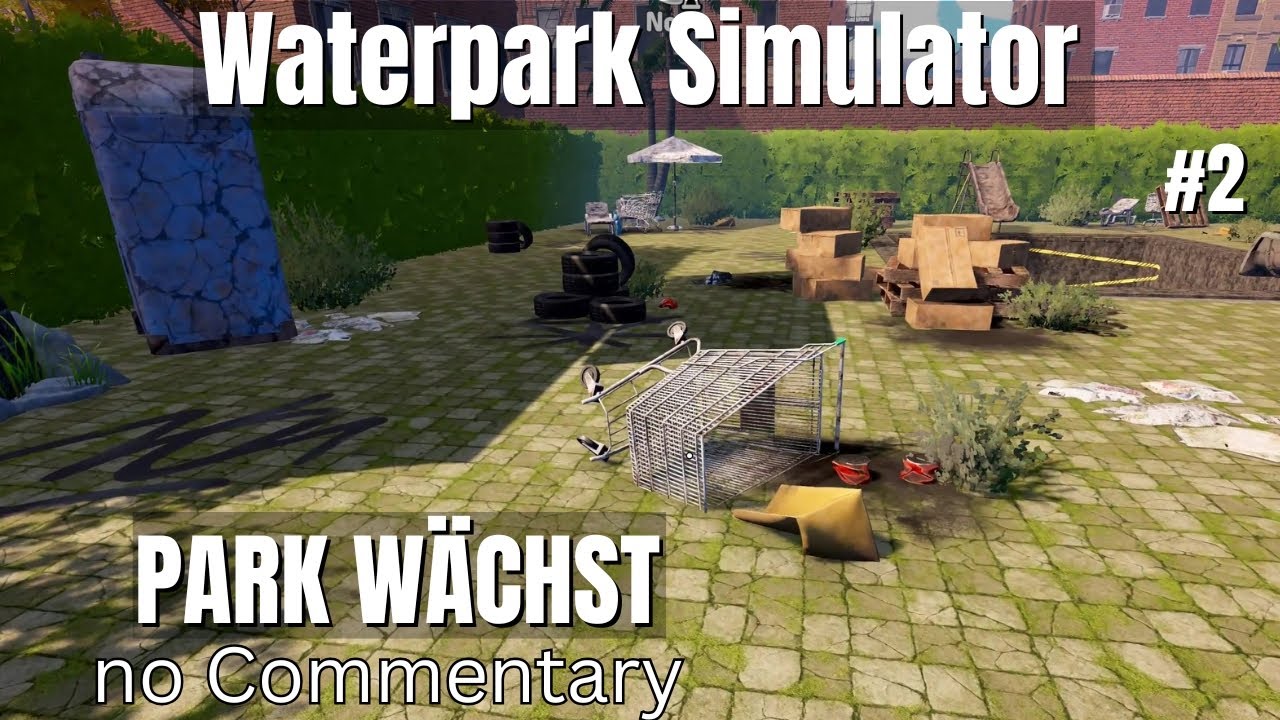 Waterpark Simulator #2 – Neuer Pool & Park-Erweiterung | No Commentary ...