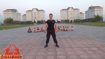 Mr. Huy Côn [Video 52] Hướng dẫn Combo đánh côn nhị khúc thực chiến 2 tay tại quảng trường Lai Châu