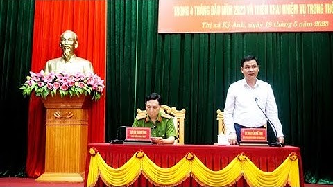 Thị xã Kỳ Anh tăng cường công tác quản lý trật tự kỷ cương đô thị trên địa bàn