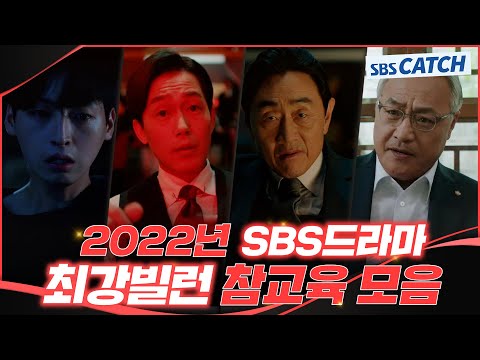 | 2022년 <strong>SBS</strong> 드라마 연말 스페셜📺 | 화제성 담당은 누구? 악역 그 자체로 시청자 <strong>마음</strong> 찢은🔪 빌런 모음.zip #SBSCatch