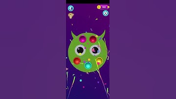 popit game play #satisfying #popit #colourful #games
