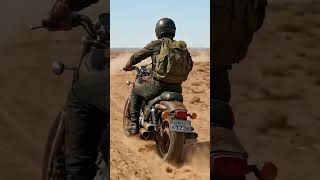 바이크 AI Desert Motorcycle Chase EP.4.5 VEO 3 #motorcycle #ai #aifilm #aivideo #PostApocalyptic