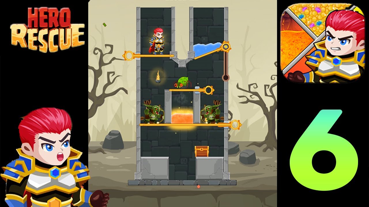 Hero Rescue - All Levels Gameplay Walkthrough 170-203 (Android Gameplay ...